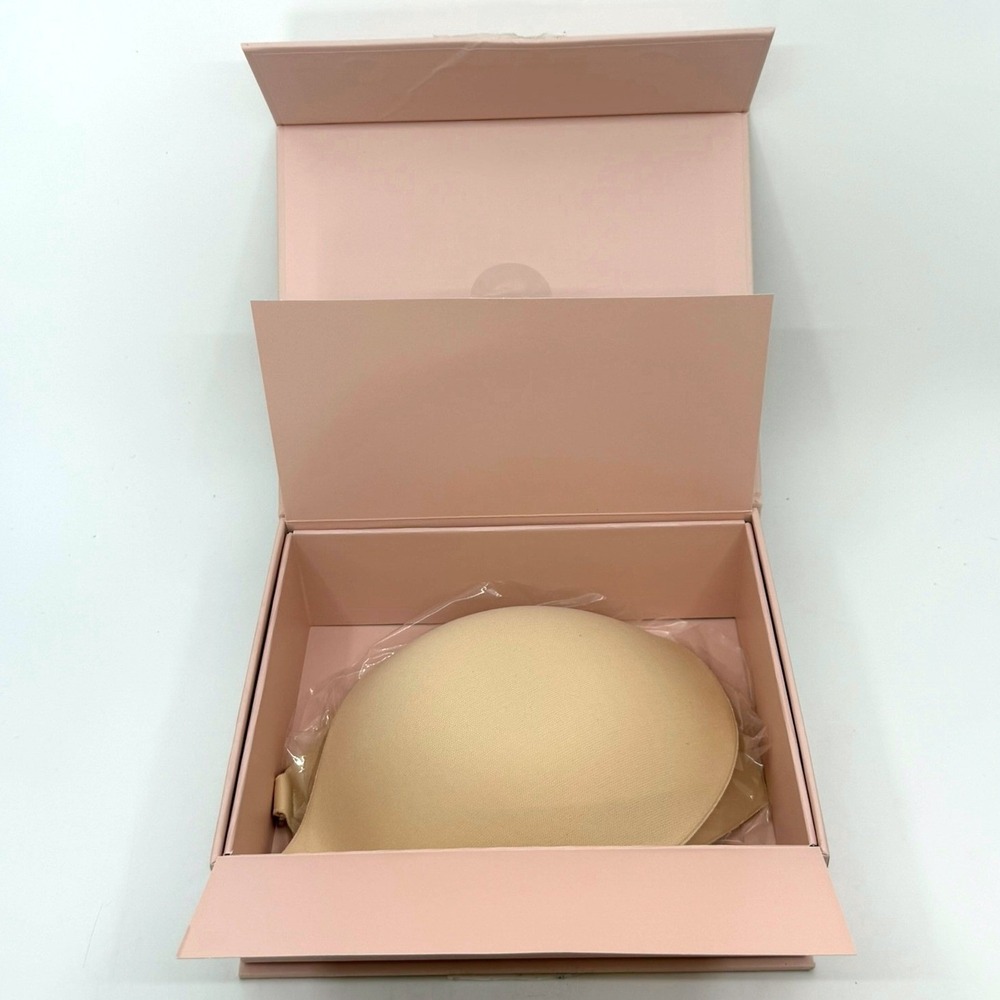 BOOMBA Demi Sticky Bra Sand Size G Strapless Adhesive Silicone NEW